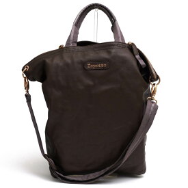 Repetto トートバッグ レペット Shopping bag Grand ecart Silk calfskin シルクカーフスキンレザー 牛革 2WAY ショルダーバッグ シボ革 シュリンクレザー 【中古】