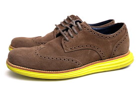 COLE HAAN ビジネスシューズ コールハーン C11095 Lunargrand Wing Tip Oxford ルナグランド 牛革 ウイングチップ 定番 【中古】