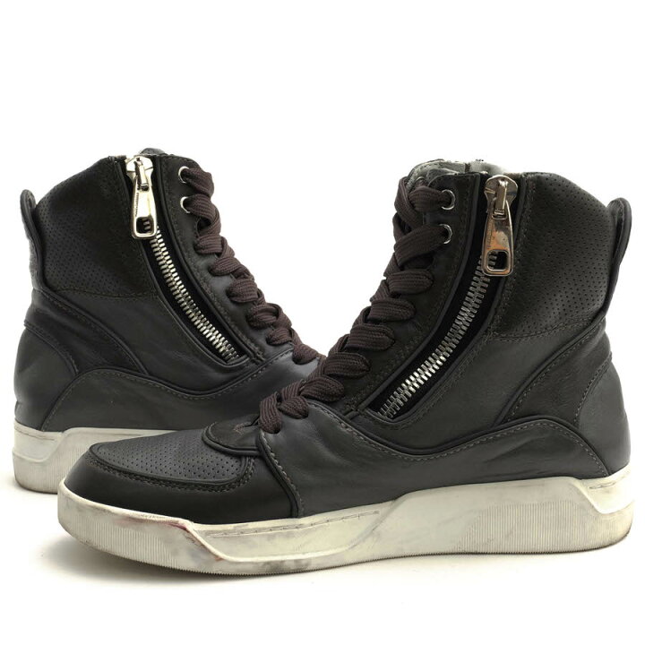 楽天市場】DOLCE＆GABBANA ハイカットスニーカー ドルガバ CS1252 牛革 