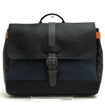 COACH C8181 ハドソン メッセンジャーバッグ シャンブレー シグネチャ 
