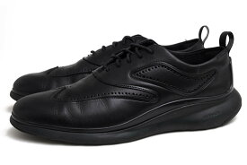 COLE HAAN ビジネスシューズ コールハーン C28399 3ZEROGRAND WING OX 3.ゼログランド ウィング オックスフォード 牛革 ウイングチップ 【中古】