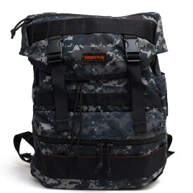 BRIEFING リュック ブリーフィング BRF146219 SIMPLE FLAP NAVY DIGITAL CAMO 15th Anniversary Limited 15周年 バリスティックナイロン デジカモ柄 デイパック 迷彩・カモフラージュ柄 【中古】