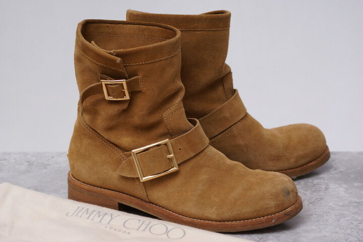楽天市場】Jimmy Choo ブーツ ジミーチュウ エンジニアブーツ 【中古 
