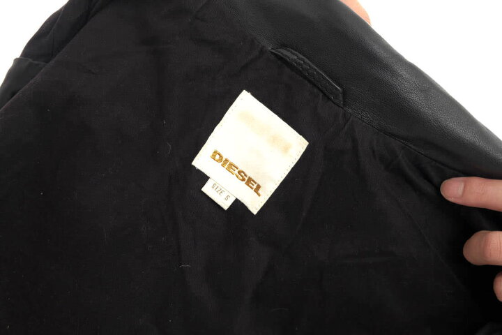 楽天市場】DIESEL ブルゾン ディーゼル RN93243 CA25594 羊革 シープ 
