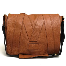 MARC BY MARC JACOBS ショルダーバッグ マーク バイ マークジェイコブス M STANDARD SUPPLY LEATHER 牛革 フラップ式 メッセンジャーバッグ シボ革 シュリンクレザー ユニセックス 男女兼用 【中古】