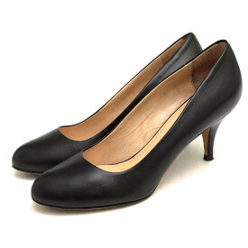 BALLY パンプス バリー DIRELLA 牛革 カーフ プレーントゥ 【中古】