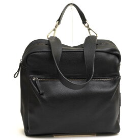 Daniel＆Bob トートバッグ ダニエル＆ボブ BRISCOLA IDRIS イドリス 牛革 2WAY ショルダーバッグ シボ革 シュリンクレザー 【中古】