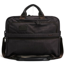 TUMI ビジネスバッグ トゥミ 26303108CHRO Alpha 3 Organizer Portfolio Brief オーガナイザー・ポートフォリオ・ブリーフ ノートPC収納可 2WAY ショルダーバッグ 【中古】