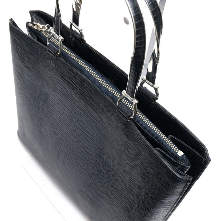 楽天市場】WAKO ハンドバッグ 和光 牛革 クロコ型押し 【中古  