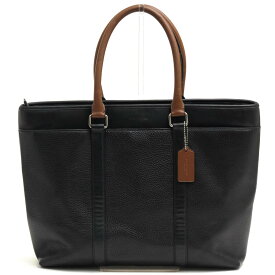 COACH トートバッグ コーチ F55410 PERRY BUSINESS TOTE IN PEBBLE LEATHER ペリー ビジネストート ペブルドレザー 牛革 シボ革 シュリンクレザー 【中古】