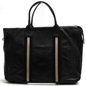 BALLY ビジネスバッグ バリー TAJEST-MD TRAINSPOTTING トレインスポッティング 牛革 カーフ バリーストライプ 【中古】
