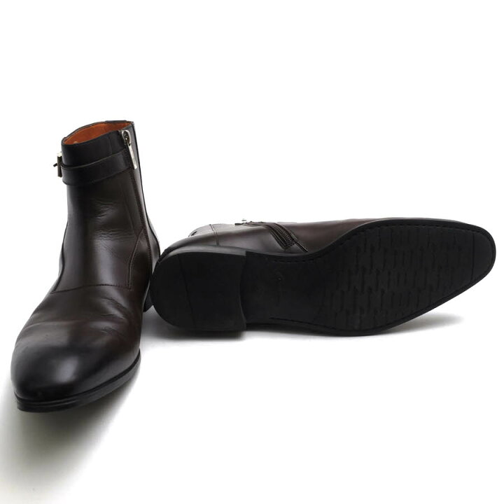 楽天市場】Santoni ジョッパーブーツ サントーニ 16966 牛革 カーフ 