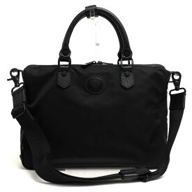 orobianco ビジネスバッグ オロビアンコ 601501 PRIGOLO-AJ-Z8-TT SAC'S BAR サックスバー限定 BLACK-LINEシリーズ 伊リモンタ社ナイロン 2WAY ショルダーバッグ 【中古】