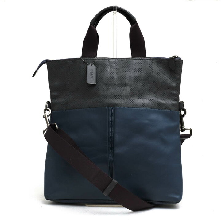 楽天市場】COACH トートバッグ コーチ F57569 Charles Foldover Tote  