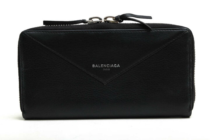 楽天市場】BALENCIAGA 長財布 バレンシアガ 381226 DLQ0N 1000 Paper  