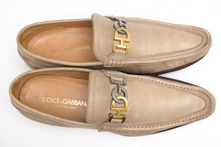 楽天市場】DOLCE＆GABBANA ビットローファー ドルガバ CA1186 1675 