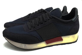 MONCLER ローカットスニーカー モンクレール Horace low-top trainers ホレス 一部牛革 ロートップトレーナー 【中古】