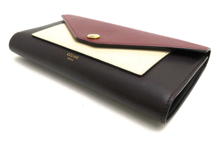 楽天市場】CELINE 長財布 セリーヌ 105853XAB TRIFOLDED MULTIFUNCTION 