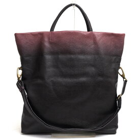 MOTHERHOUSE トートバッグ マザーハウス ソラモヨウ 牛革 グラデーション 2WAY ショルダーバッグ 【中古】