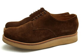 GRENSON ビジネスシューズ グレンソン 112143 CURT XL EXTRALIGHTソール 牛革 ダービーシューズ プレーントゥ グッドイヤーウェルト製法 【中古】