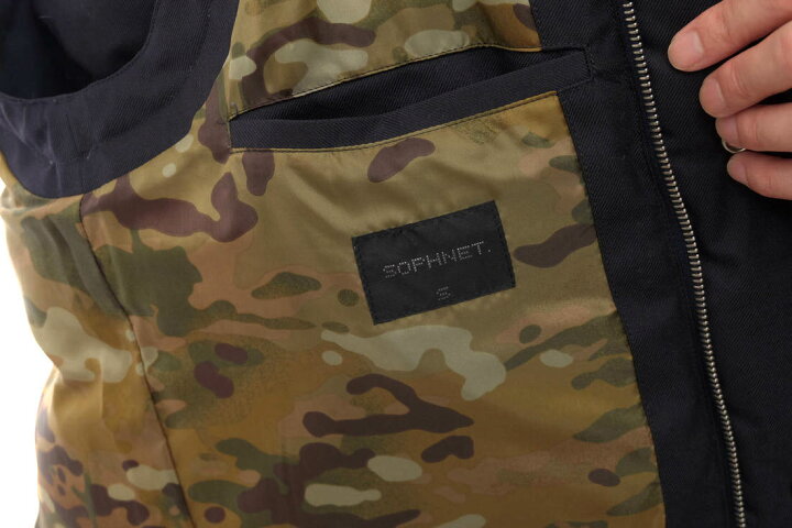 楽天市場】SOPHNET. ダウンベスト ソフネット SOPH-123027 2LAYER WOOL 