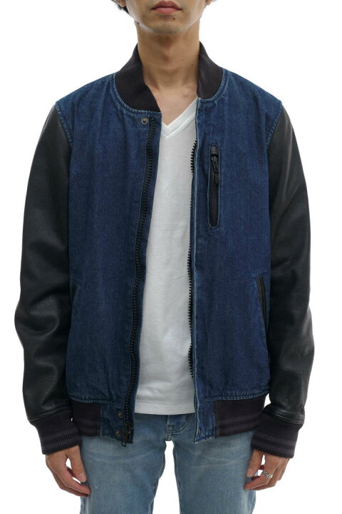 楽天市場】NIKE スタジャン ナイキ NSW SELVEDGE DENIM DESTROYER 