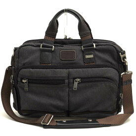 TUMI ビジネスバッグ トゥミ 222640AT2 ALPHA BRAVO ANDERSEN SLIM COMMUTER BRIEF アルファ ブラボー アンダーセン スリム コミューター ブリーフ Anthracite アンスラサイト 2WAY ショルダーバッグ 定番 【中古】