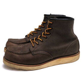 RED WING ワークブーツ レッドウィング 2880 6inch Moc Toe 海外限定モデル ヌバック 牛革 アイリッシュセッター モックトゥ グッドイヤーウェルト製法 ヴィンテージ加工 【中古】