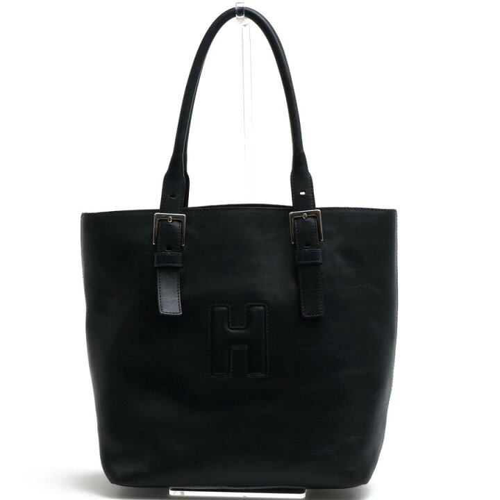 楽天市場】HIROFU トートバッグ ヒロフ 牛革 カーフ Hロゴ 肩掛け ワン  