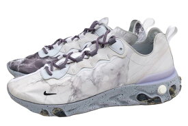 NIKE ローカットスニーカー ナイキ CJ3312-001 REACT ELEMENT 55 リアクト エレメント55 KENDRICK LAMAR ケンドリック ラマー 【中古】