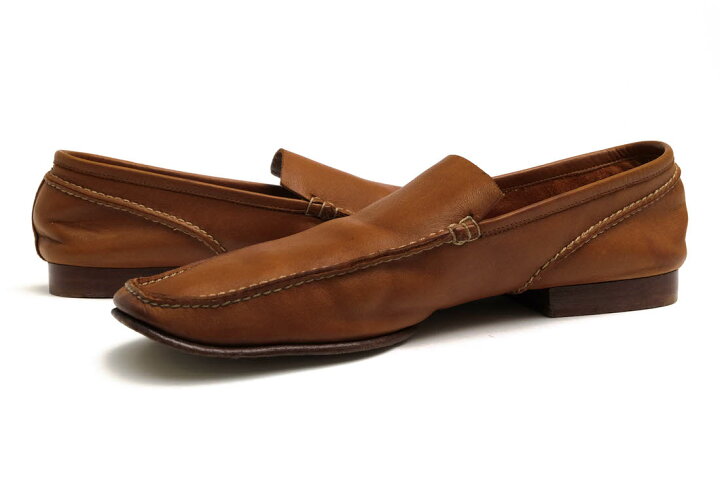 楽天市場】HERMES ヴァンプローファー エルメス 牛革 カーフ レザー  