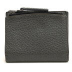 Maison Martin Margiela 財布 マルタンマルジェラ マルジェラ S35UI0408 SY0683 BI-FOLD WALLET 牛革 カーフ コンパクトウォレット 小銭入れあり 二つ折り シボ革 シュリンクレザー 【中古】