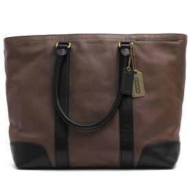 COACH トートバッグ コーチ 71026 Bleecker Business Tote In Harness Leather ブリーカー ビジネストート ハーネスレザー 牛革 【中古】