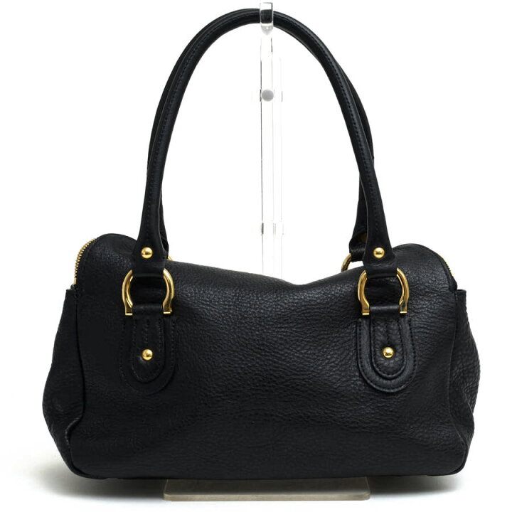 楽天市場】Leilian ハンドバッグ レリアン 牛革 シボ革 シュリンク 