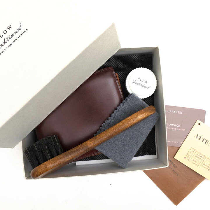 楽天市場】スロウ/SLOW/SO729H CORDOVAN Short wallet 財布 【中古  