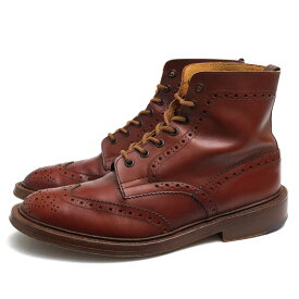 トリッカーズ/Tricker's/M2508 MALTON Brogue Boots モールトン レースアップブーツ 【中古】