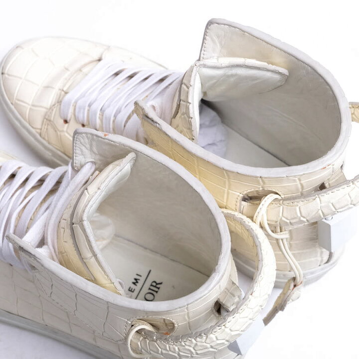 楽天市場】ブシェミ/BUSCEMI/125MM EN NOIR ハイカットスニーカー  