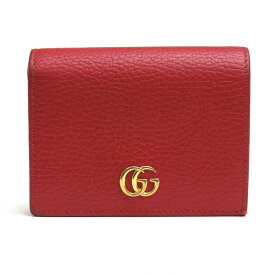 グッチ/GUCCI/456126 Leather Card Case Wallet 財布 【中古】