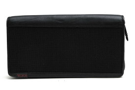 トゥミ/TUMI/19277D ALPHA ZIP AROUND LARGE TRAVEL WALLET アルファ ジップ・アラウンド・ラージ・トラベルウォレット 長財布 【中古】