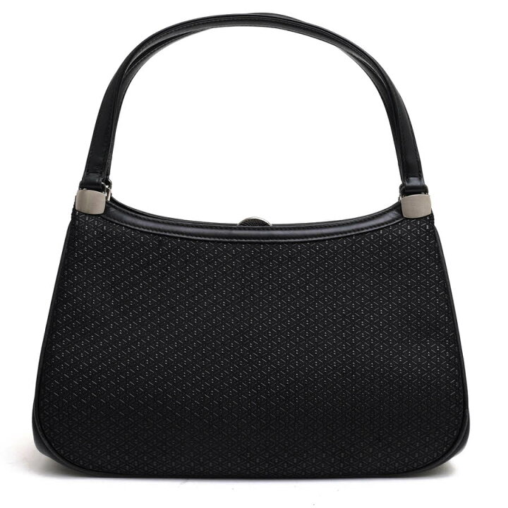 楽天市場】印傳屋 印伝/INDEN-YA/6414 Kアオリ ハンドバッグ 【中古  