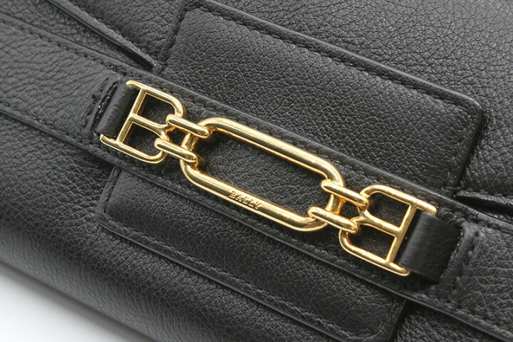 楽天市場】【 BALLY / バリー 】VINNEY 220 ヴィニー レザー 長財布 黒 