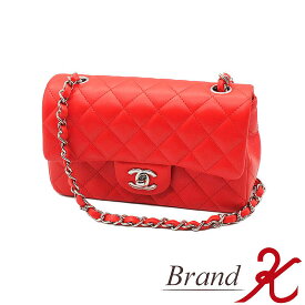 限定プライス♪浜町店【CHANEL/シャネル】マトラッセ 　チェーンショルダーバッグA69900　コーラル　レッド　シルバー金具　ショルダーバッグ　クロスボディ　レディース【中古品・美品】【送料無料】楽天