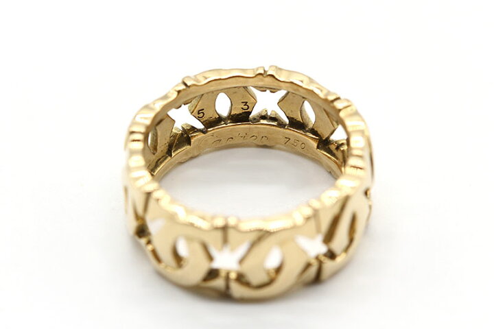 楽天市場】【 Cartier / カルティエ 】アントルラセ リングK18イエロー 