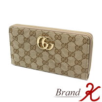 楽天市場】グッチ GGキャンバス（形状（財布）長財布（ラウンド 