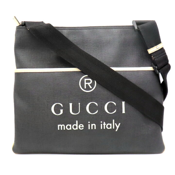 楽天市場】【本物保証】GUCCI グッチ ロゴモチーフ ショルダーバッグ 