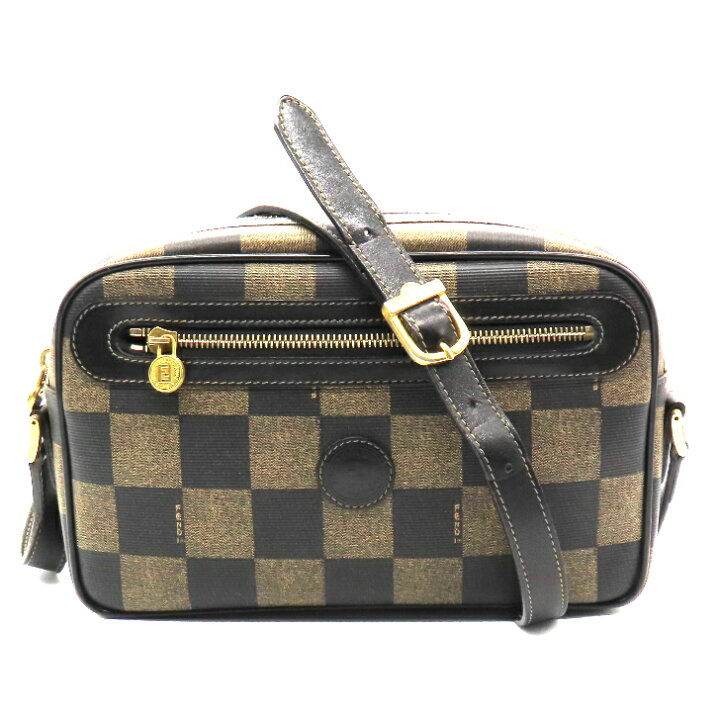 楽天市場】【本物保証】FENDI フェンディ ペカン柄 ショルダーバッグ 