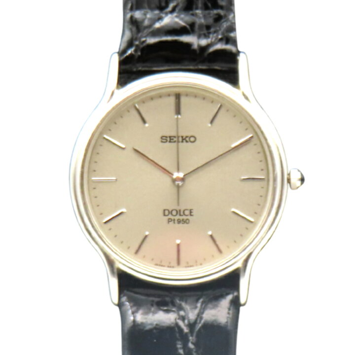 楽天市場】【本物保証】 SEIKO セイコー ドルチェ pt950 5E61-0A60 