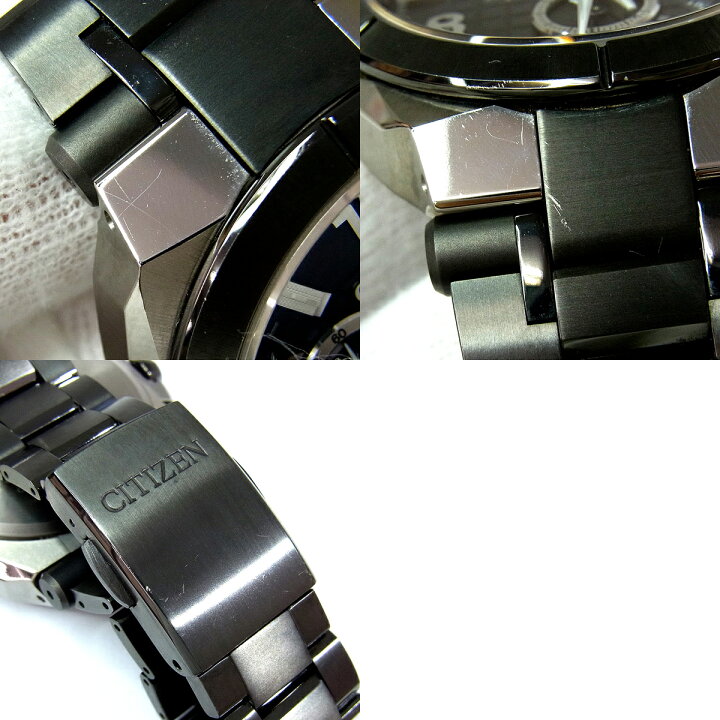 楽天市場】シチズン H610-T019722 クロノグラフ メンズ 電波ソーラー 
