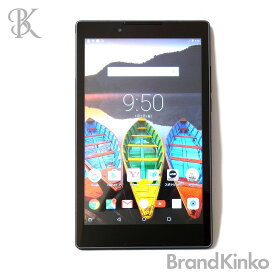 推定未使用品 美品 ソフトバンク レノボ Lenovo TAB3 タブレット ストレートブラック 判定○ 通電確認済 長期保管品 ジャンク扱い 〓 【中古】