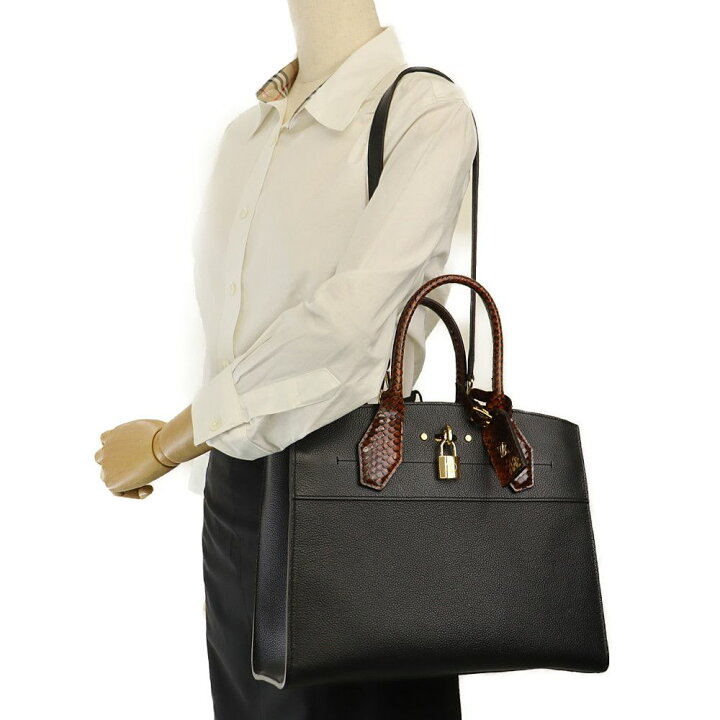 楽天市場】ルイヴィトン ハンドバッグ シティ スティーマー N94724  